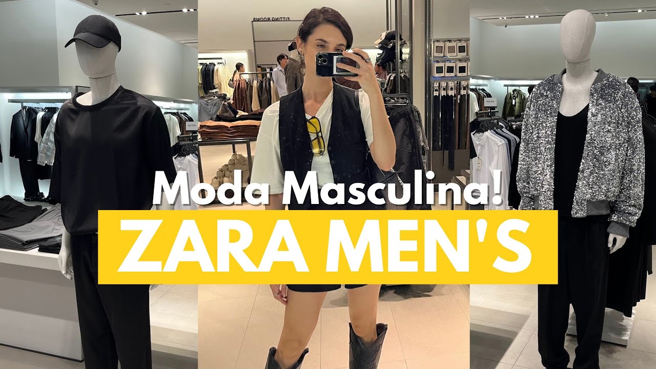 MODA MASCULINA | ZARA MEN + WINTER 2024 | COLEÇÃO INVERNO | SHOPPING DAY new in | Bangkok Fashion