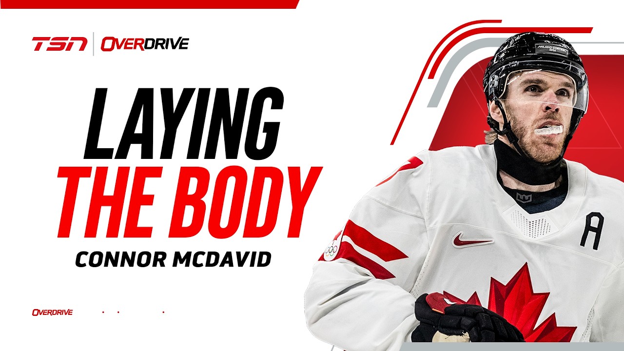 Rishaug on McDavid: 'That's as big a hit as I've seen him throw in a long, long time'