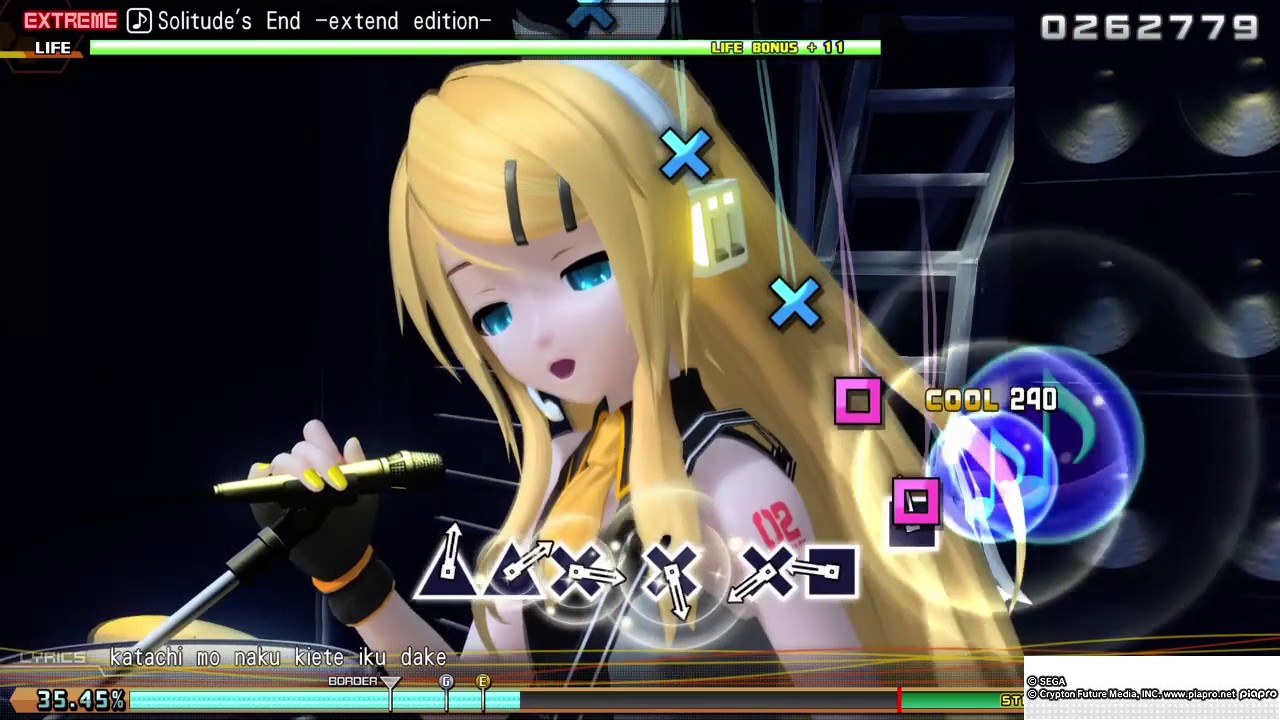 Hatsune Miku: Project DIVA Future Tone - Solitude's End -extend edition- Extreme Perfect