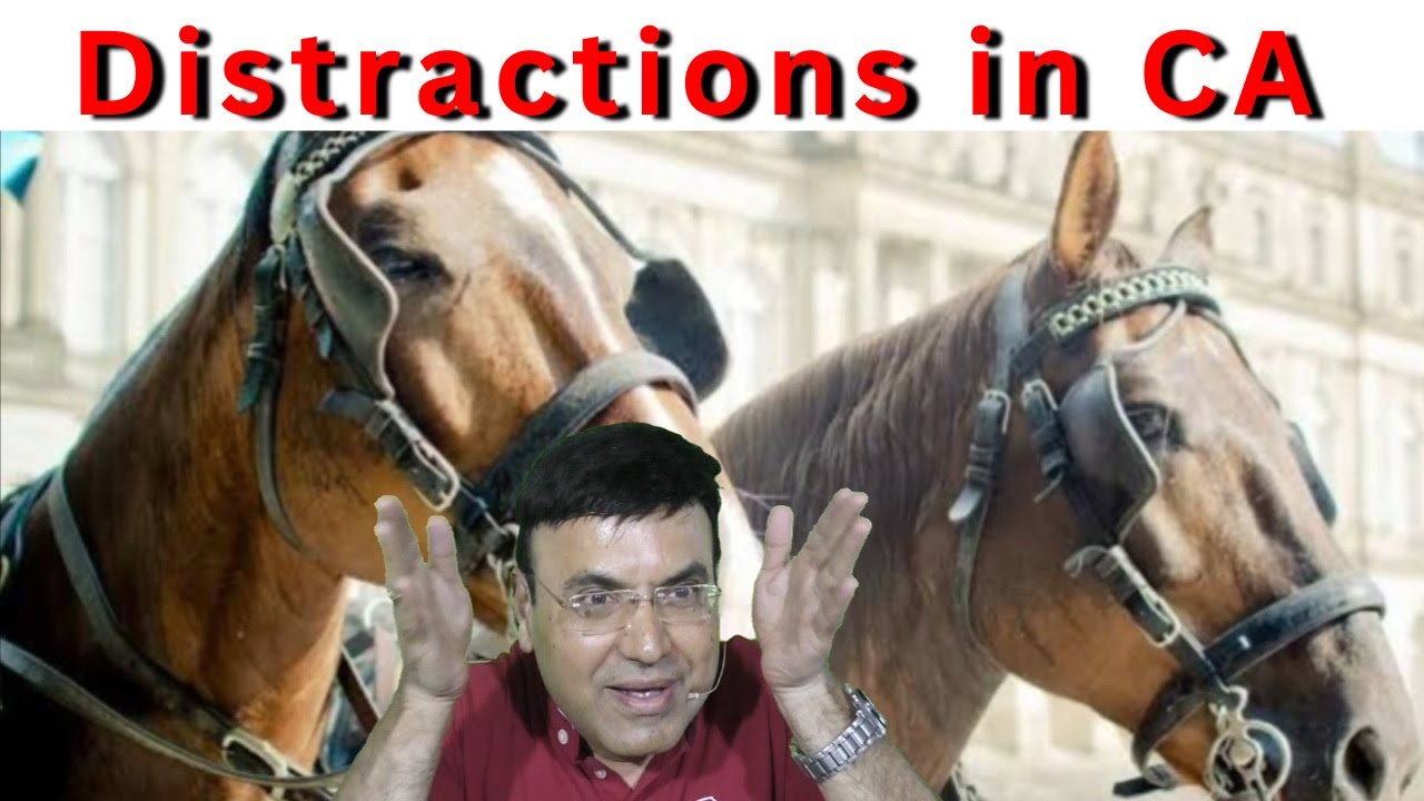Distractions in CA | Monday Motivation | Prerak Trivedi, PACE, Indore