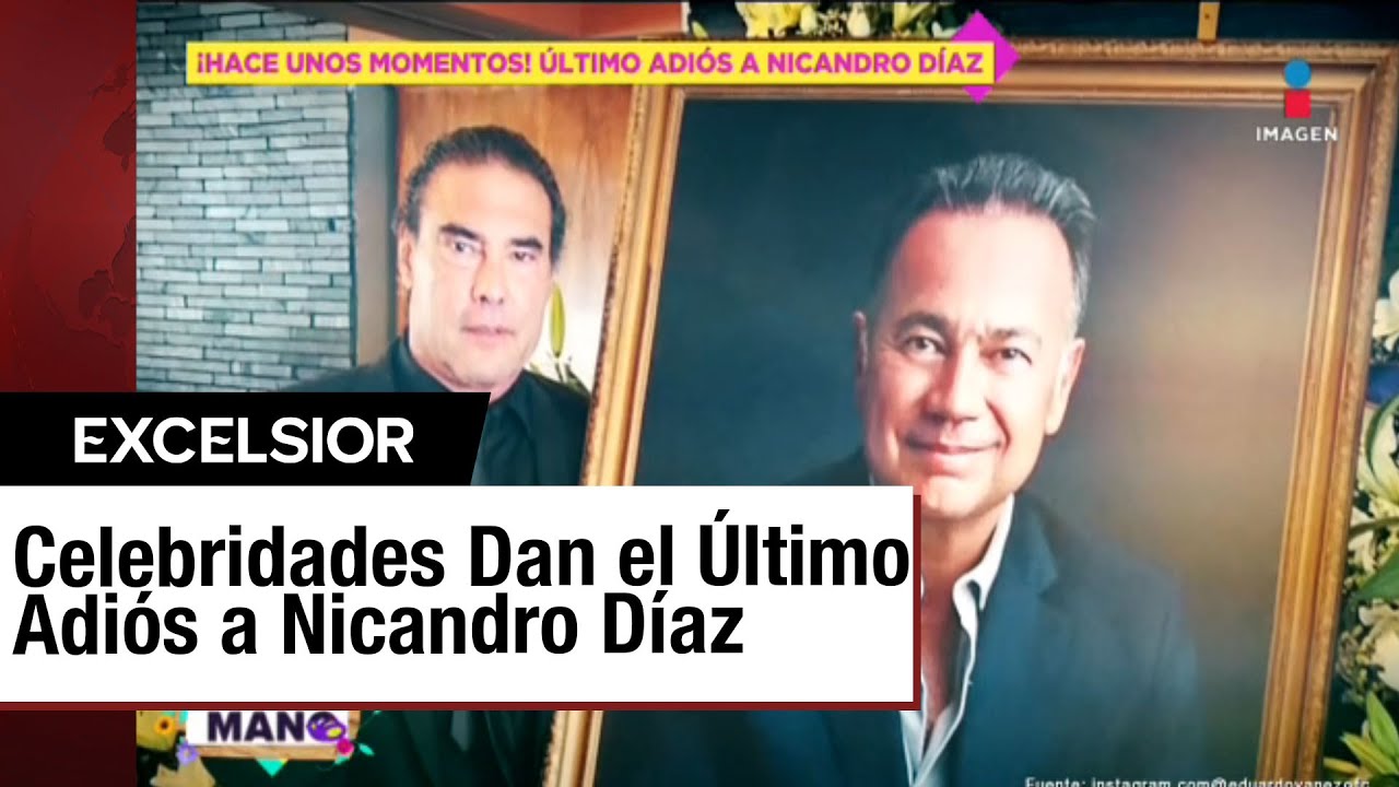 Familiares y amigos dan el último adiós a Nicandro Díaz