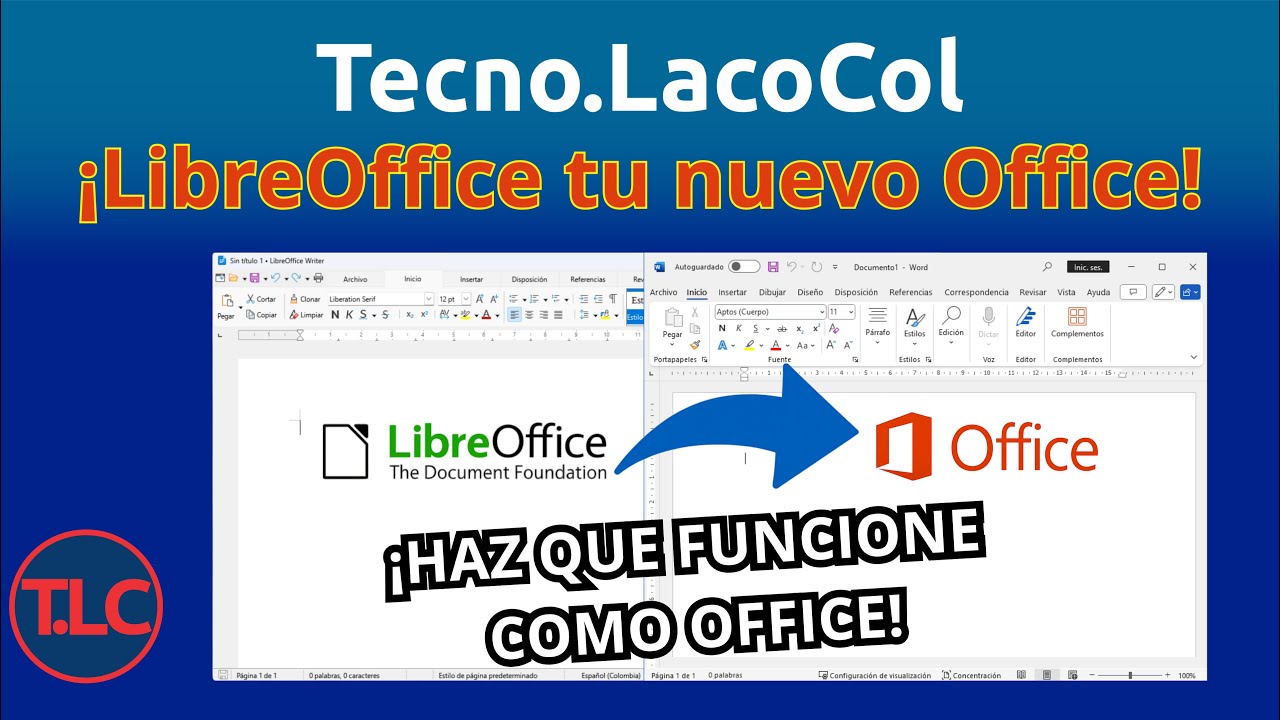 Convierte LibreOffice en tu nuevo Microsoft Office: Guía completa 2025