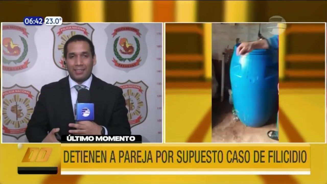 Una pareja fue detenida por supuesto caso de filicidio