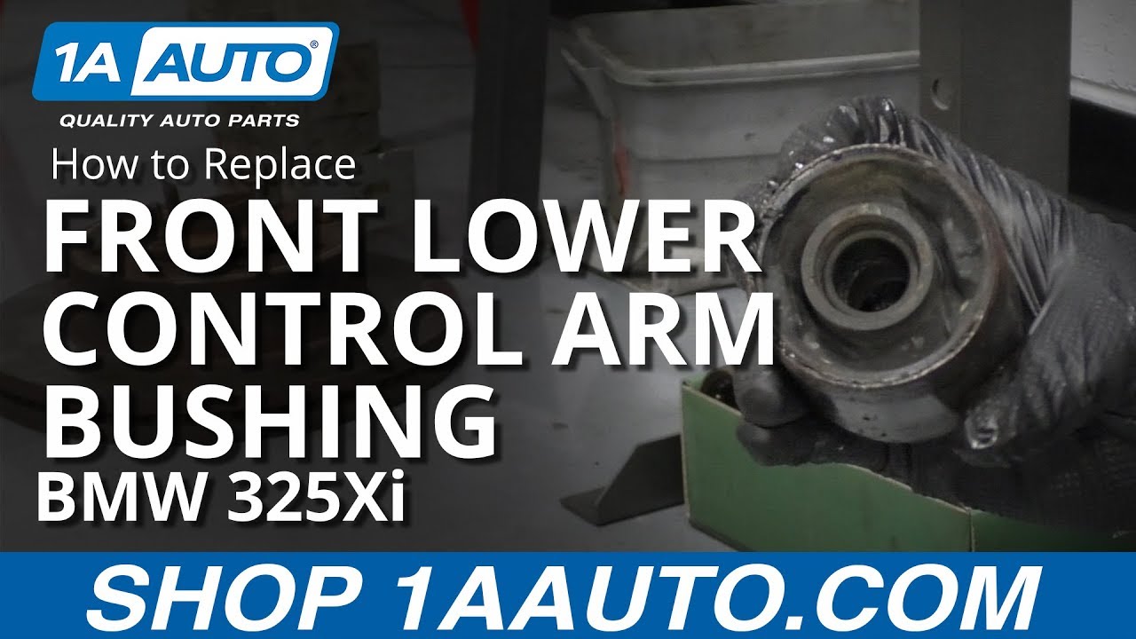 How to Replace Front Lower Control Arm Bushing 97-06 BMW 325Xi