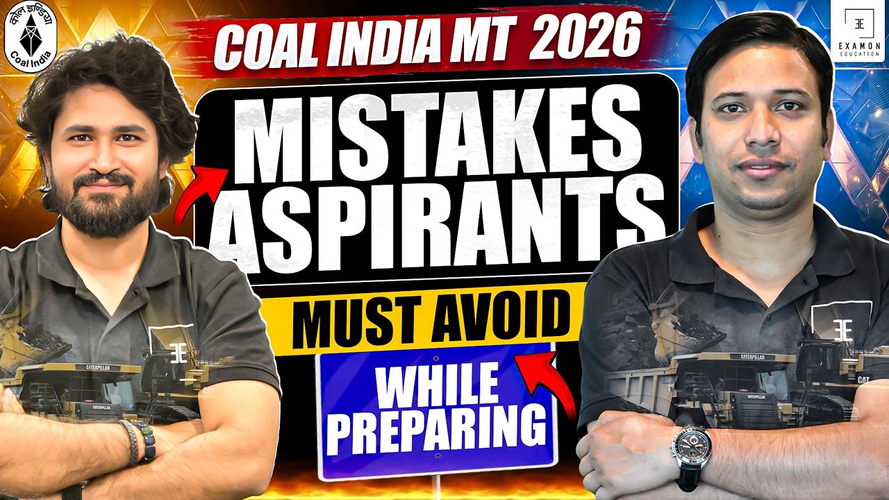 Coal India Recruitment 2026 | 7 Mistakes That Will Reject You | CIL MT 2026 Truth