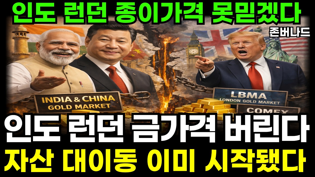 금 모조리 휴지조각 된다? 자산 이동은 이미 시작됐다｜존버나드 지식자랑