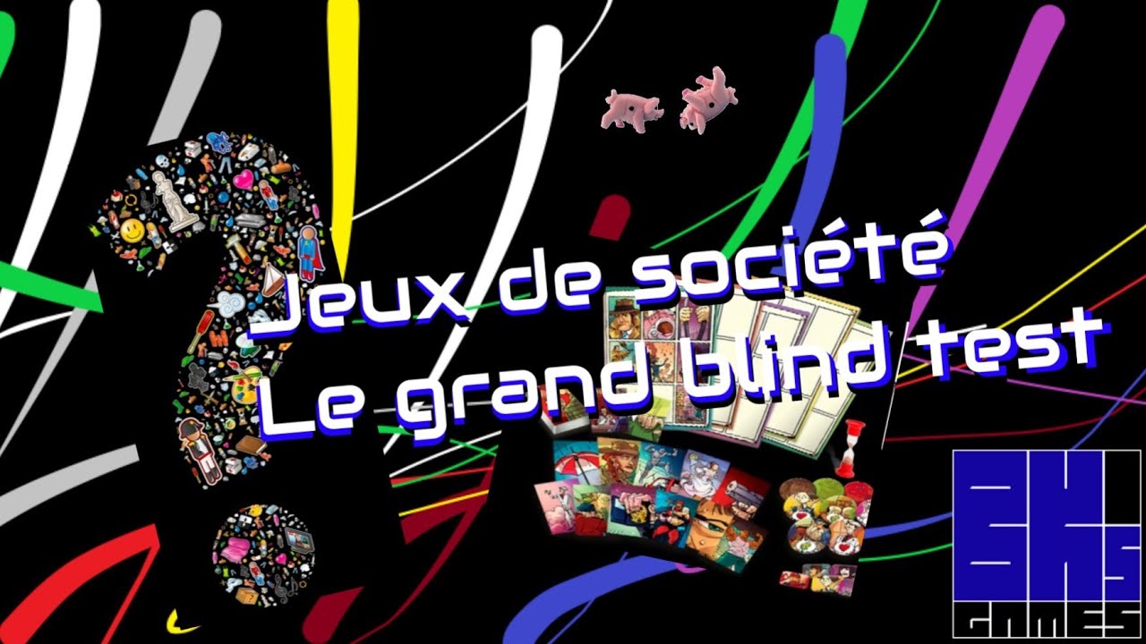 Blind test jeux de société // 100 jeux à deviner