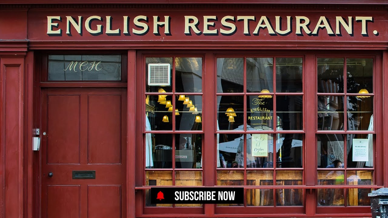 The English Restaurant | Spitalfields, East London