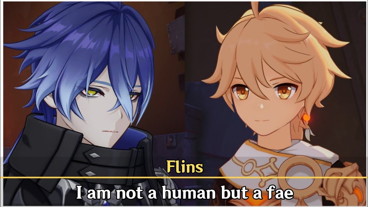 Flins reveals his True Identity | Cutscene | Genshin Impact