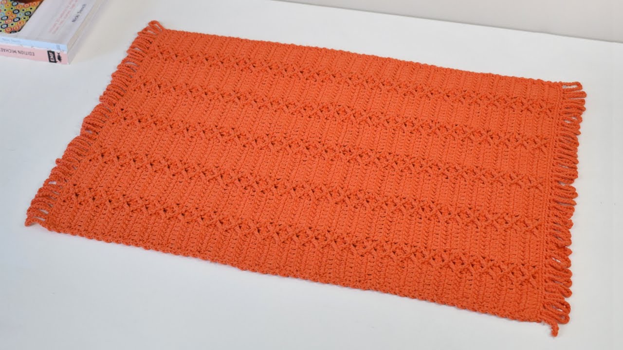 Tapete de Crochê Ecosoft Lindo e Fácil de Fazer por Marcelo Nunes