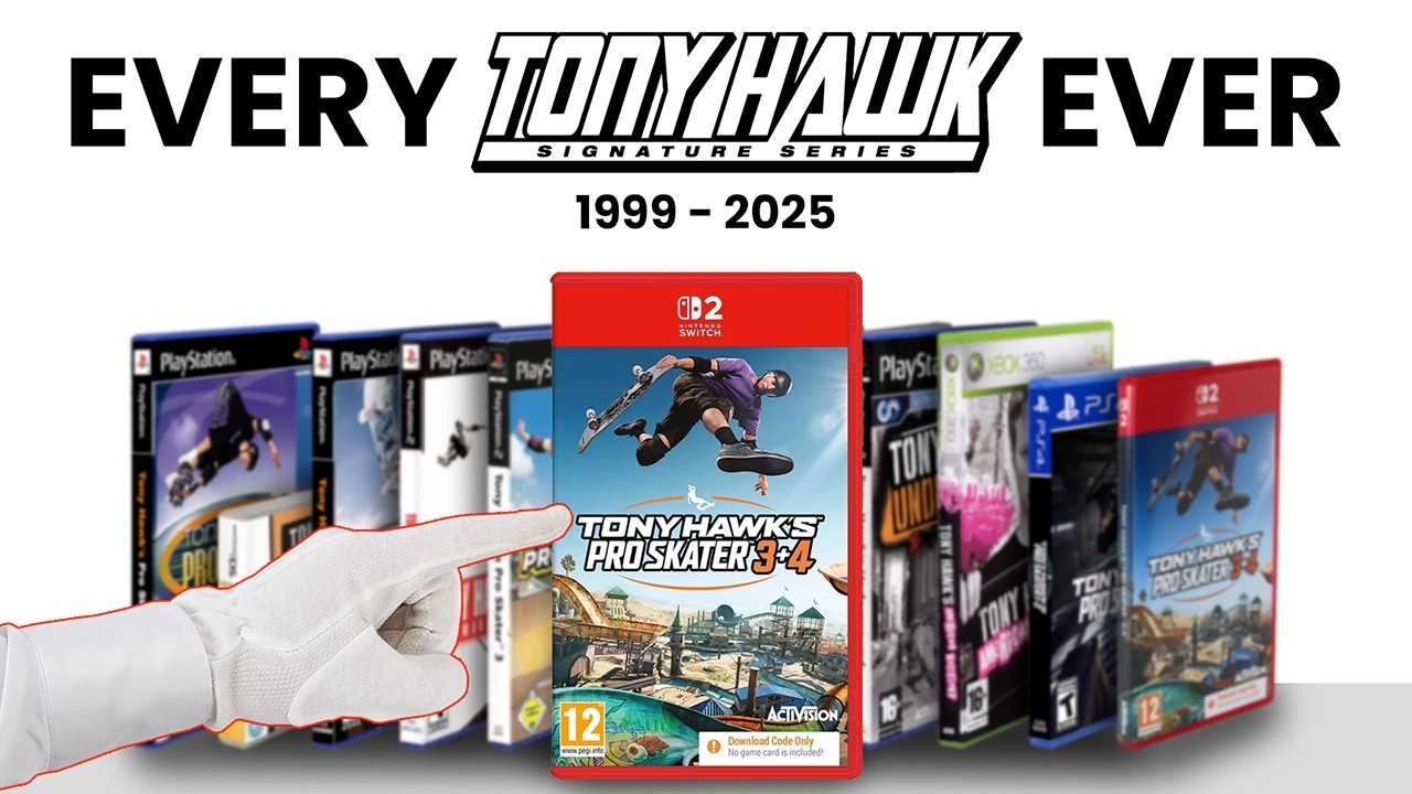 Unboxing Every Tony Hawk Ever (1999-2025 Evolution)