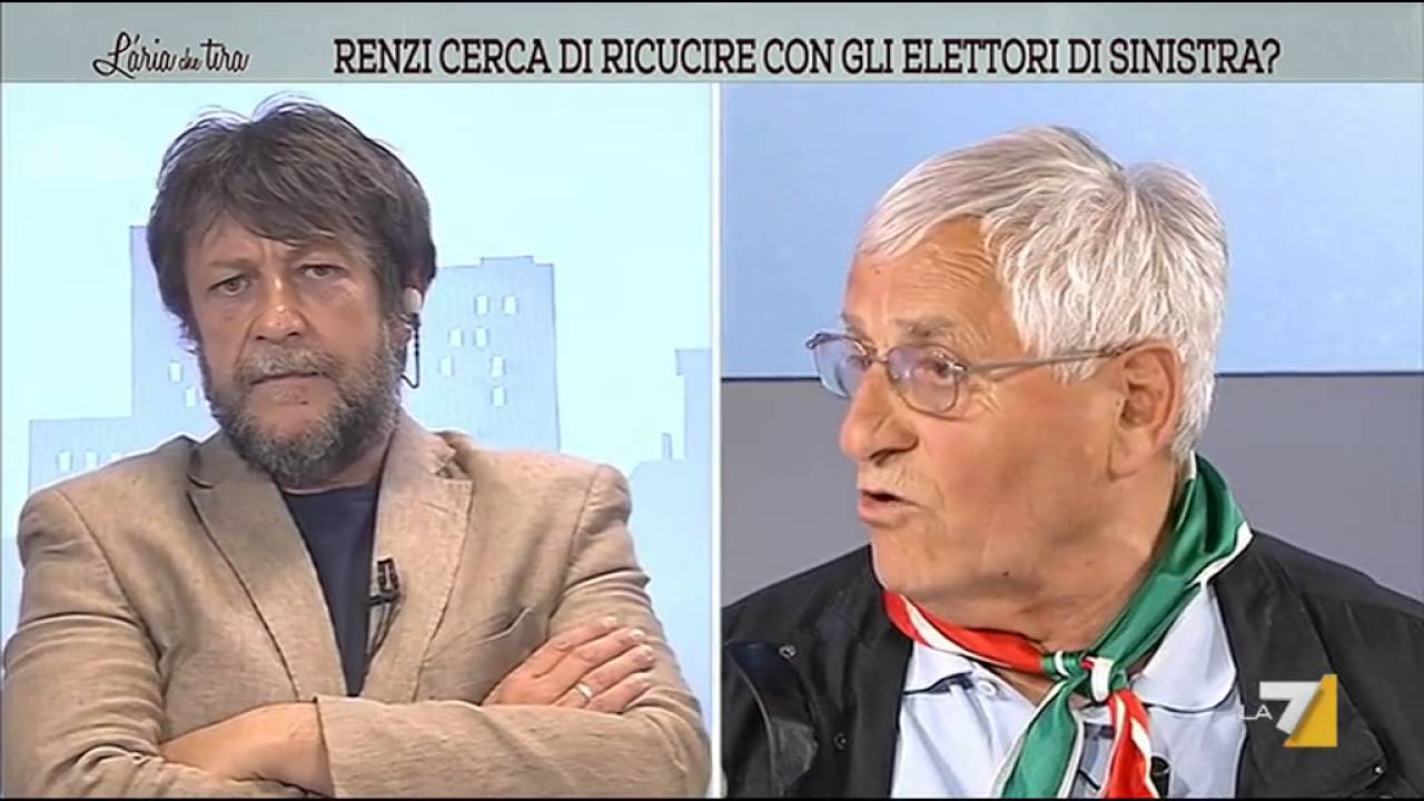 Il partigiano Renato striglia Luca Casarini