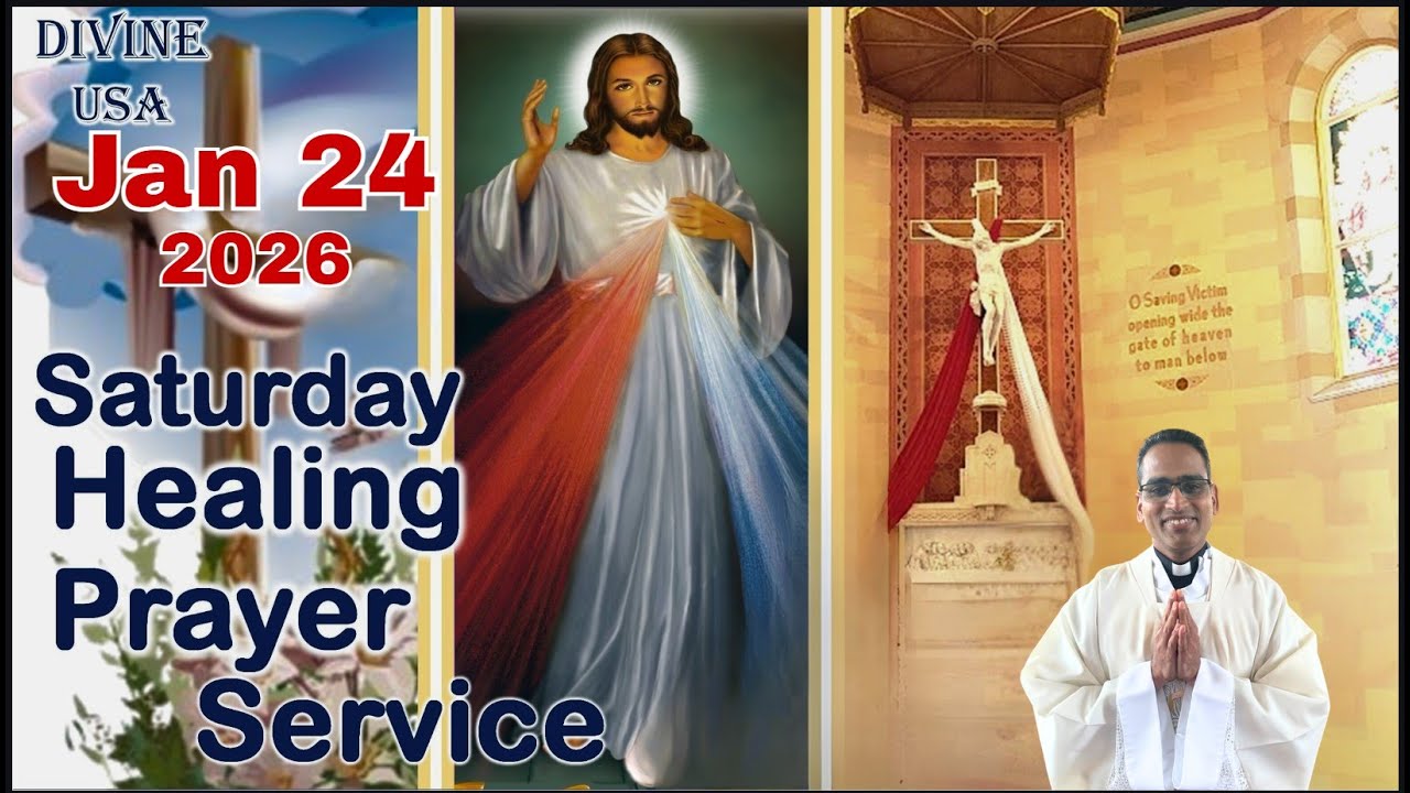 JAN. 24, 2026 | DIVINE USA | SATURDAY HEALING PRAYER SERVICE | FR. PAUL KARAYIL VC |