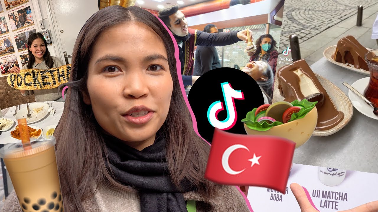 virales TIKTOK ESSEN in der Türkei 🇹🇷🧋🥙 (lohnt es sich?)