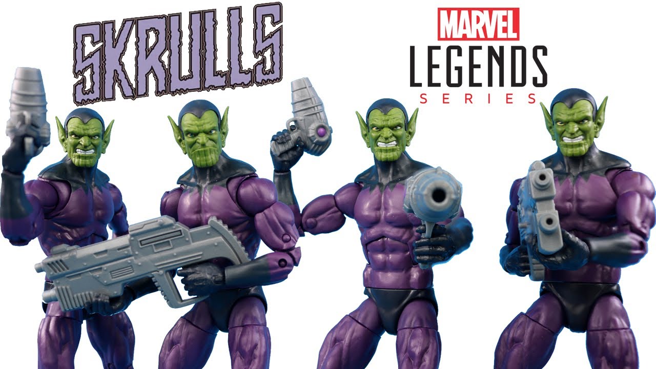 Marvel Legends SOLDADO SKRULL Army Builder - Hasbro Pulse Exclusive - Action Figure Review