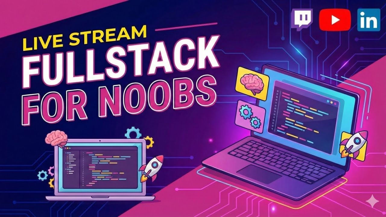 Fullstack for Noobs - Episode 1 - Idea to Project Start