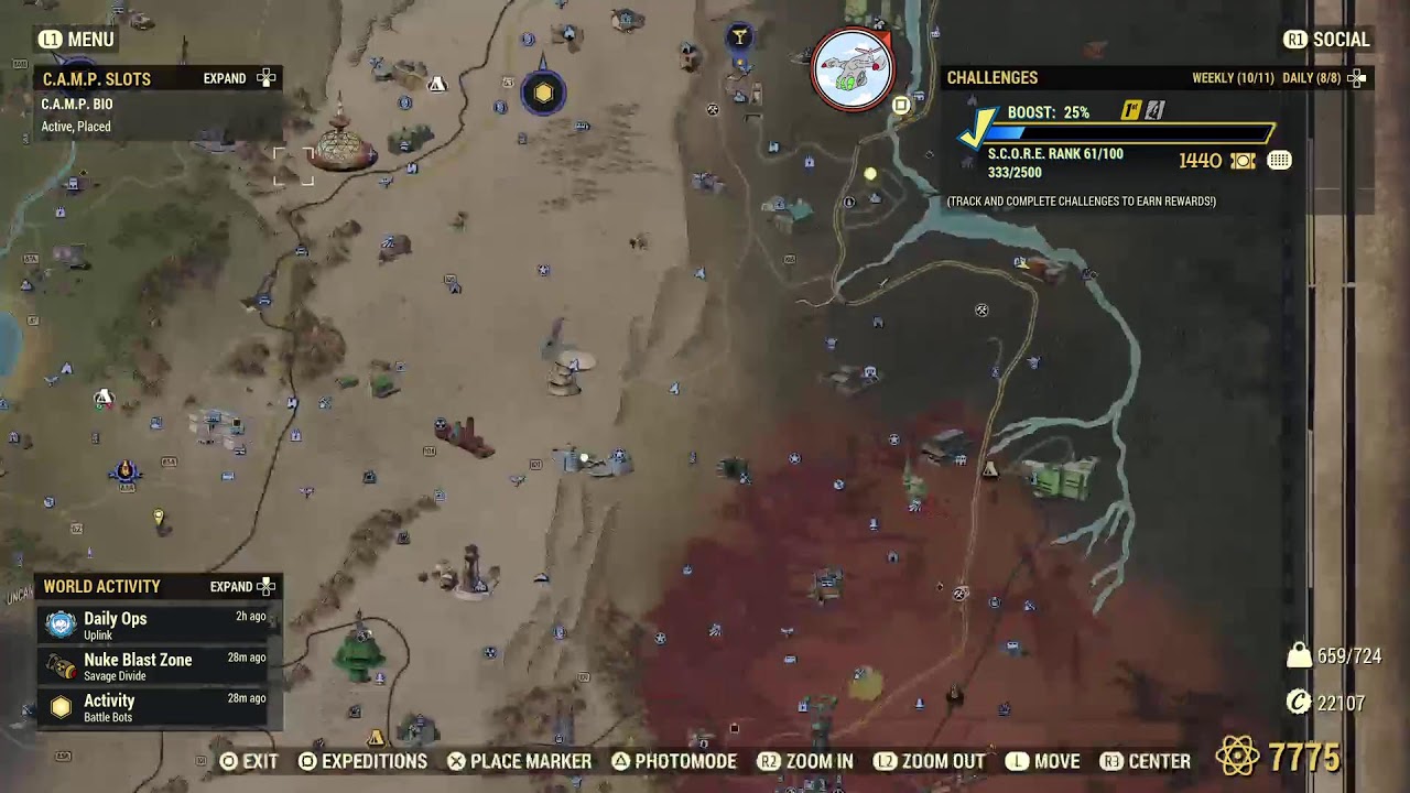 Alien Invaders and Season XP or Fallout 76