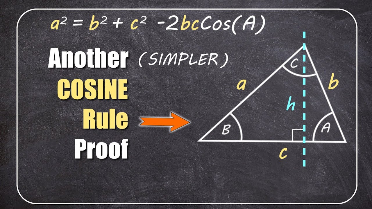 Another Cosine Rule Proof (slightly simpler)