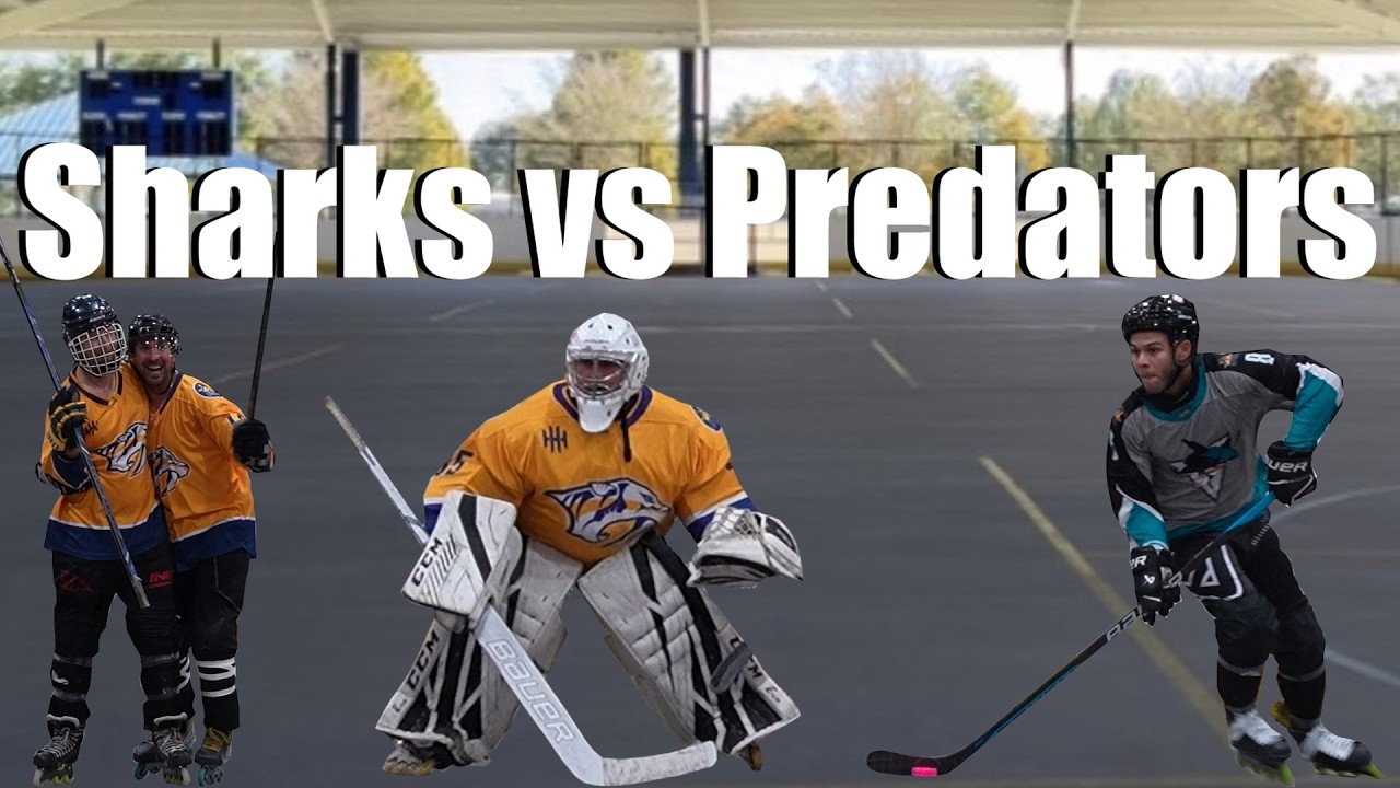 Sharks vs Predators | Central Florida Inline Hockey