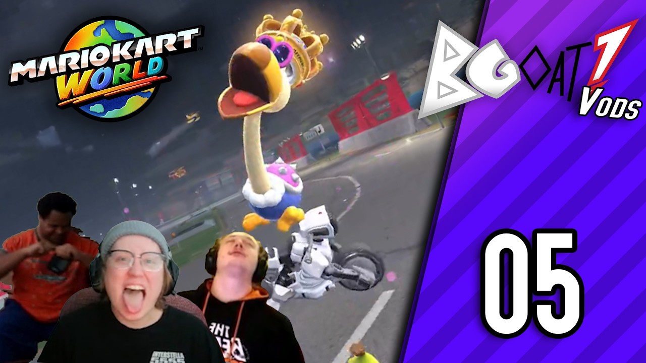 [05] Mario Kart World (ft. OP-Magee & Ramen) || BGoat VODs