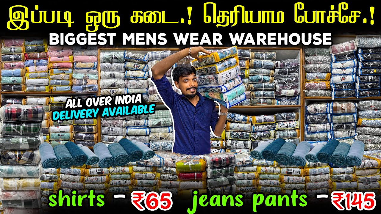 Shirts,Pants எதை எடுத்தாலும் உங்க Budget விட கம்மியா வரும்.! | Menswear Collection at Lowprice