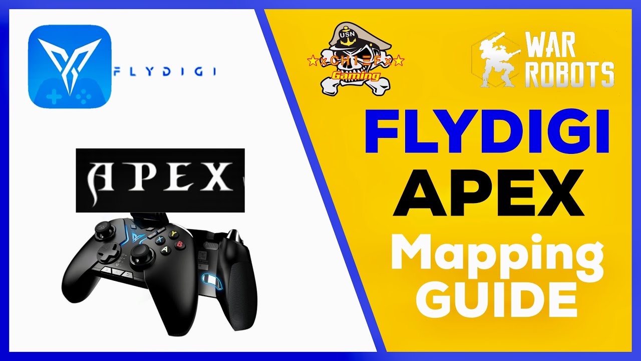 Flydigi APEX Wireless BT Gamepad Key Mapping GUIDE for War Robots [WR]