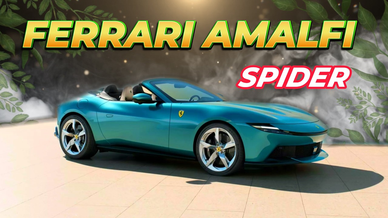 Ferrari Amalfi Spider 2027 | Потрясающий новый кабриолет от Ferrari