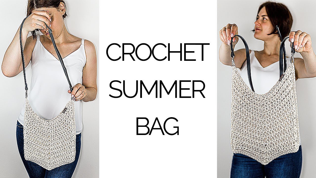 How to Crochet Bag from Cotton Rope | Easy Tote Bag Tutorial