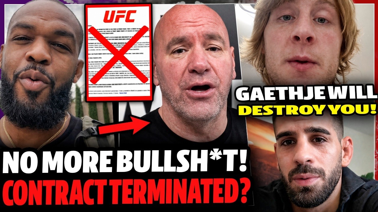 JON JONES GOES OFF on Dana White & DEMANDS UFC RELEASE! Paddy Pimblett Picks Gaethje Over Topuria!