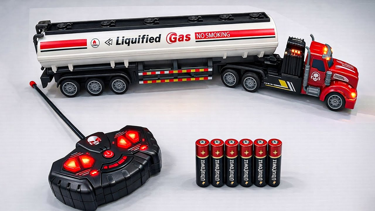 Unboxing city transportation RC trucks,RC Go-kart,EV School bus,EV Dancing Hulk Robot