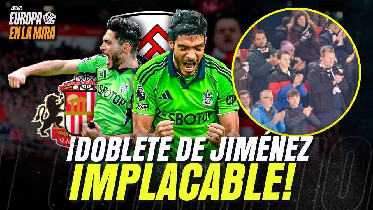 ¡LA AFICIÓN se RINDE A RАՍL ЈӀМÉNЕΖ por su DOBLETE contra el ЅUΝDΕRLΑΝD! 🤩 | ORBELIN LIDER 🔴