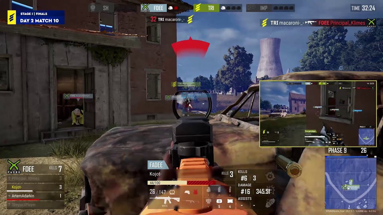 Něco málo ze SAZKA eLEAGUE 2.split PUBG STAGE I Finále (BO 10)