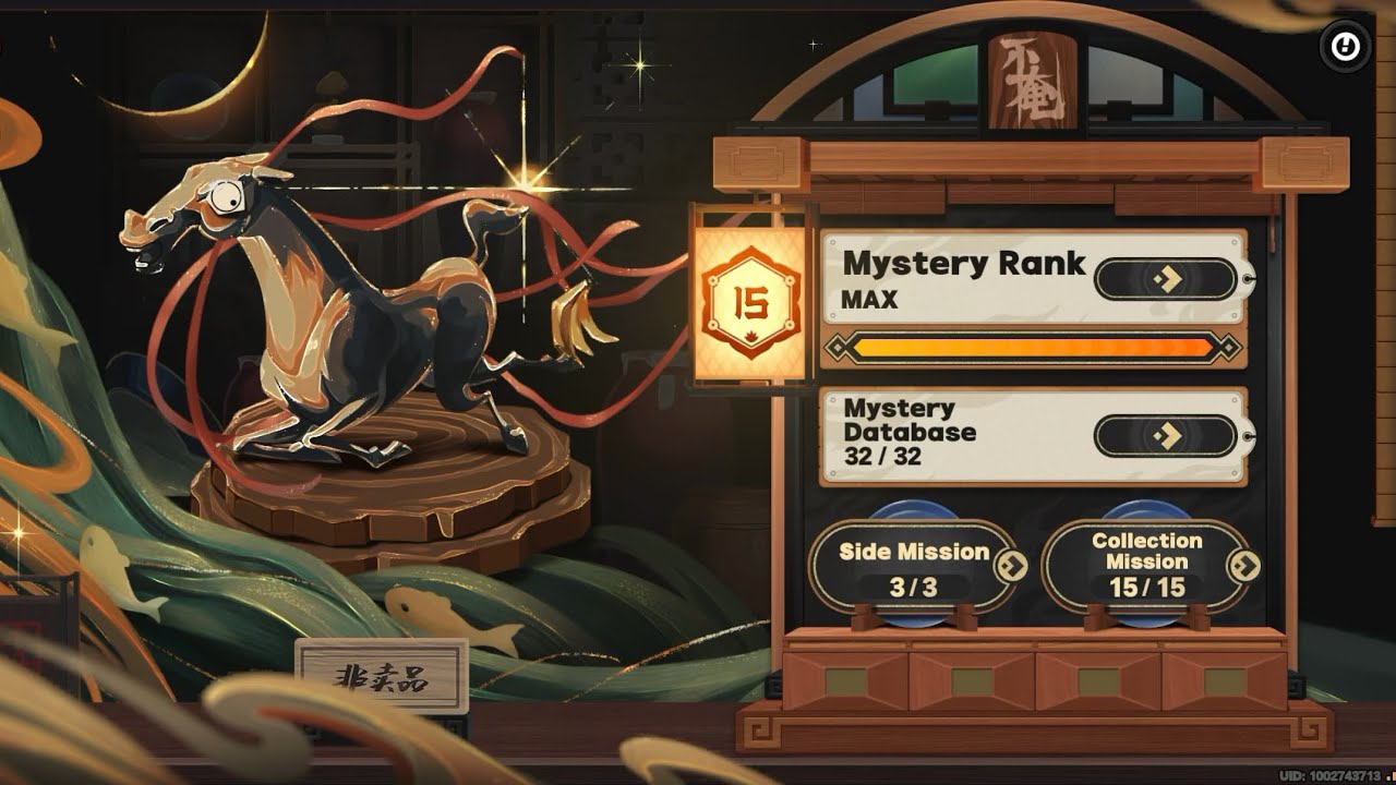 Zenless Zone Zero Mystery Exploration 100% + All Mystery Database