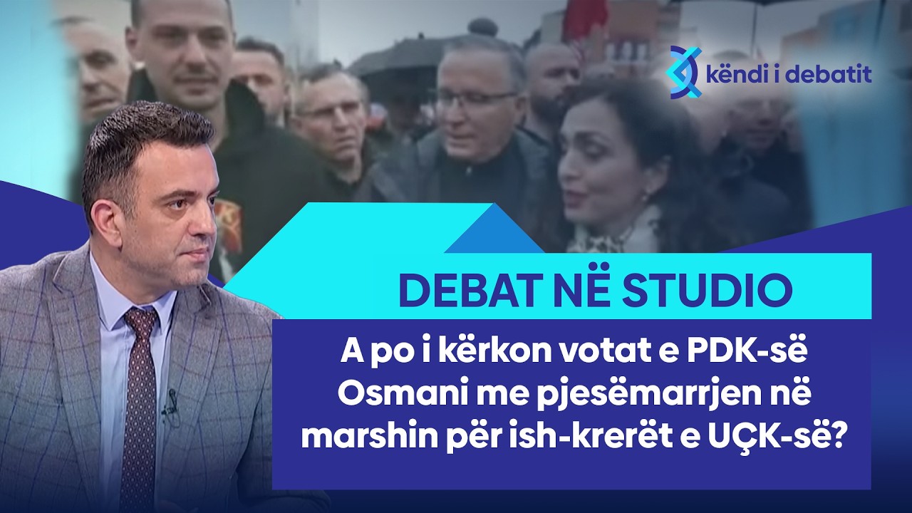 A po i kërkon votat e PDK-së Osmani me pjesëmarrjen në marshin për ish-krerët e UÇK-së?
