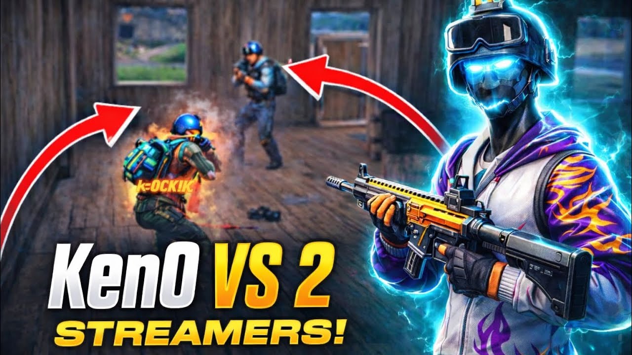 KenO vs 2 Pro Streamers | Who Wins? 👑⚔️ 