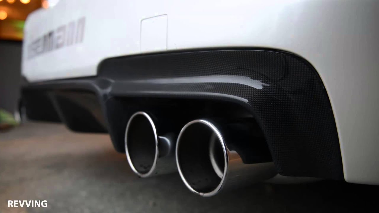 Eisenmann F10 M5 Race performance + Center pipes with 4x102mm tips