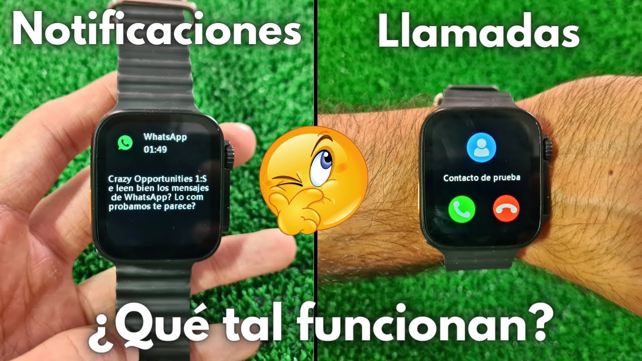 ¿WhatsApp y Llamadas en el Smartwatch T900 Ultra Max?