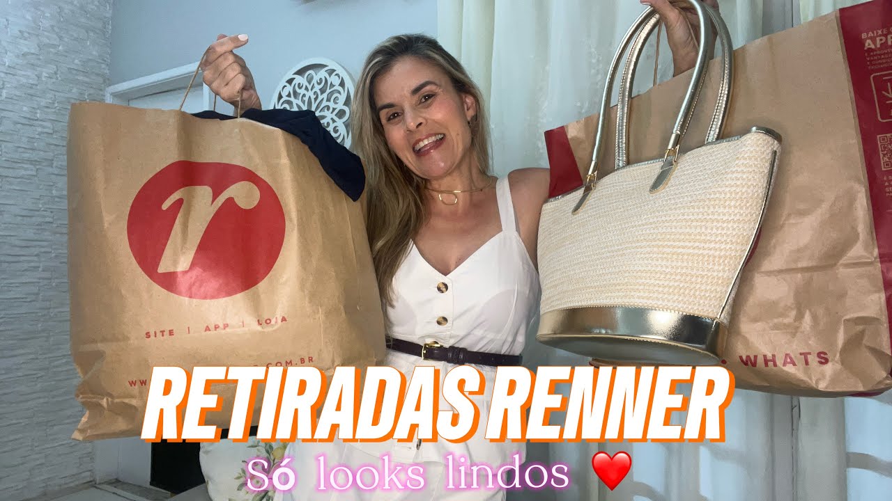 COMPRINHAS/RETIRADAS RENNER JANEIRO - Só look lindo!!! 🚨Cupom PATYCABS 10% off