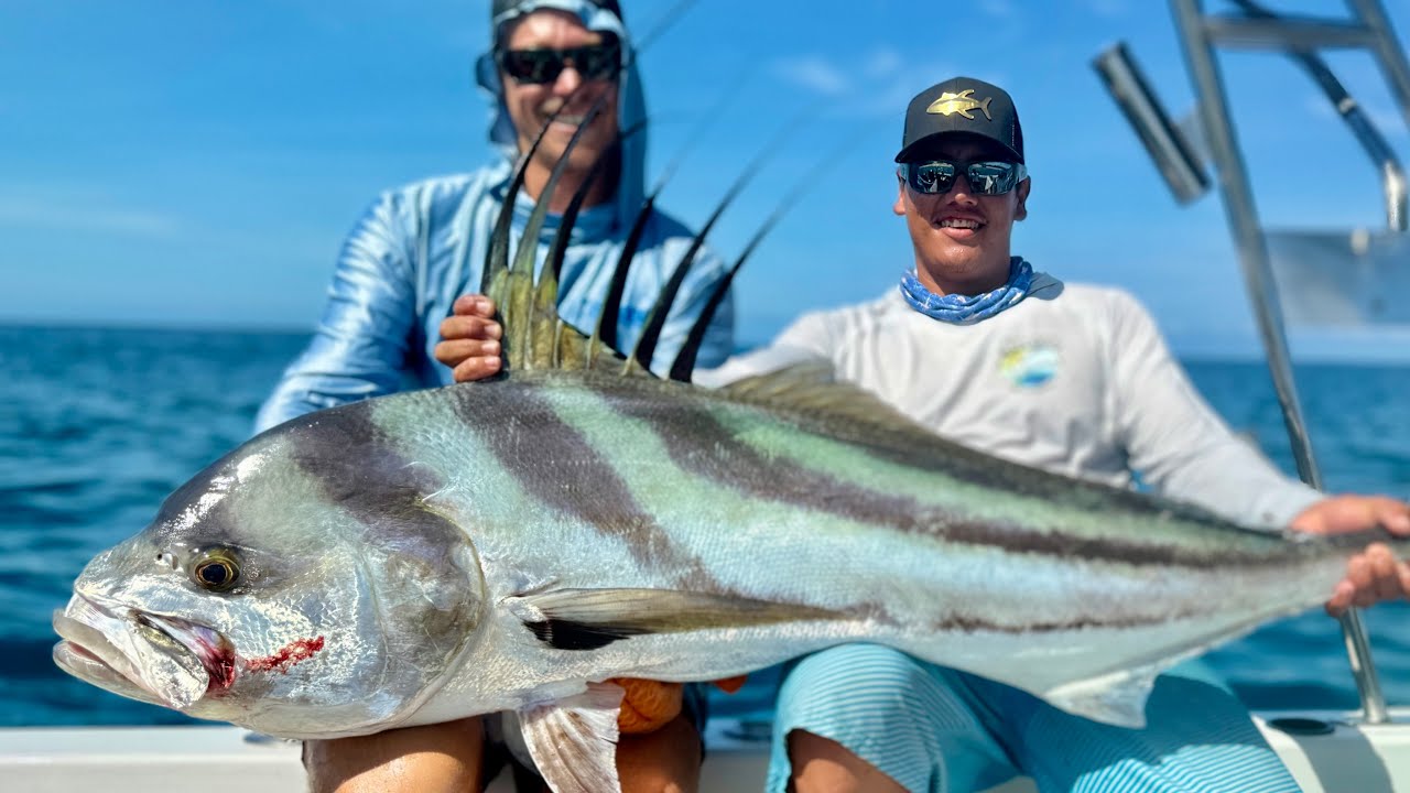 Monster rooster fish in Puerto Vallarta