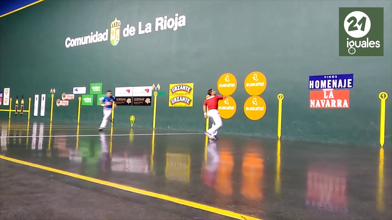 Olaizola II 21 vs Víctor 22 - Varios tantos