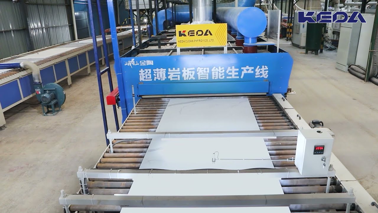 Ultra-thin Sintered Slab Smart Production Line in Mount Emei Jintao Ceramics