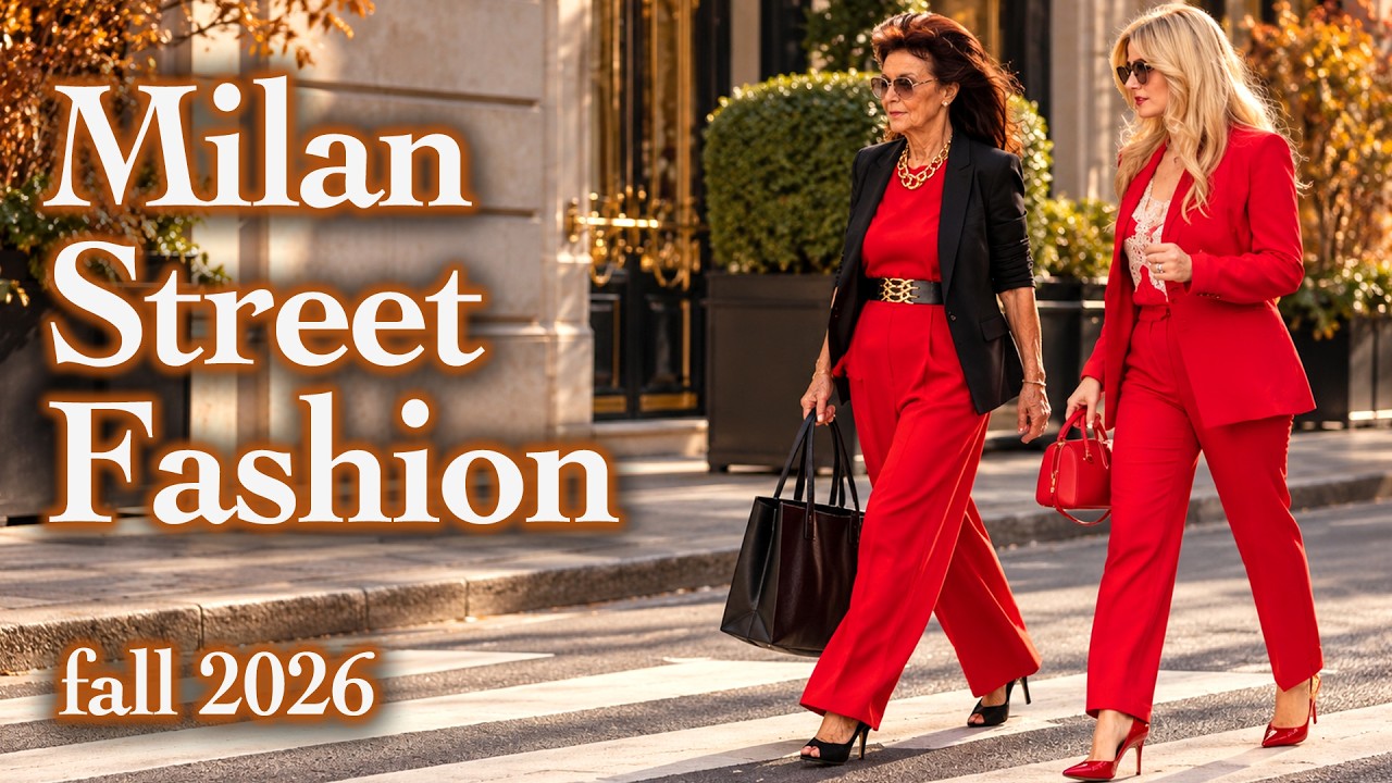 Milan&rsquo;s Most Stylish Elegance: Beautiful Autumn Fashion Trends in October 2026 ✨Chic Italian Fashion