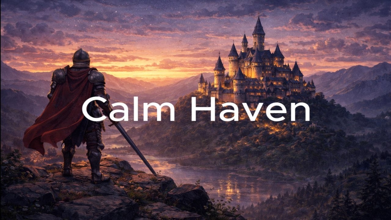 Castle View at Dawn | Calm Haven