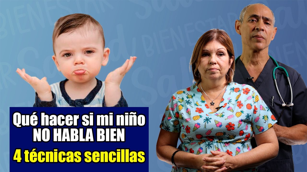 ❌ Qué debo hacer si mi niño NO HABLA BIEN (4 TÉCNICAS SENCILLAS)
