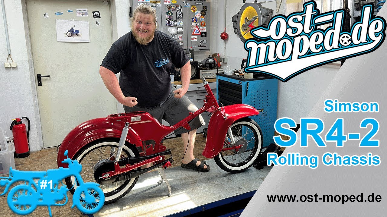 Simson Star SR4-2 | Folge 1 | Rahmen und Räder | ost-moped.de