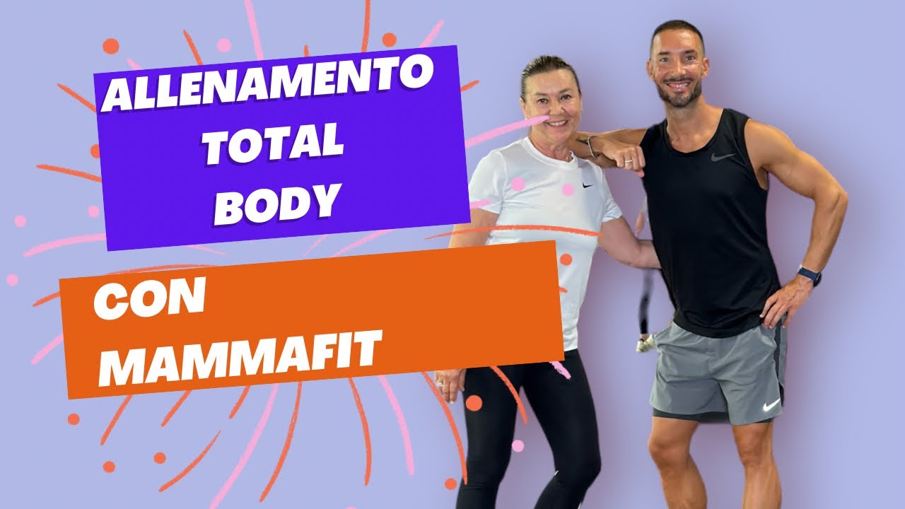 ALLENAMENTO CON MAMMA FITNESS IN 10 MINUTI
