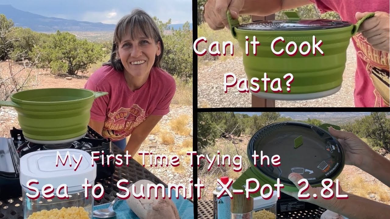 Sea to Summit X-Pot 2.8L | Collapsible Silicone Pot | Camp Cooking | Camping and Backpacking Gear