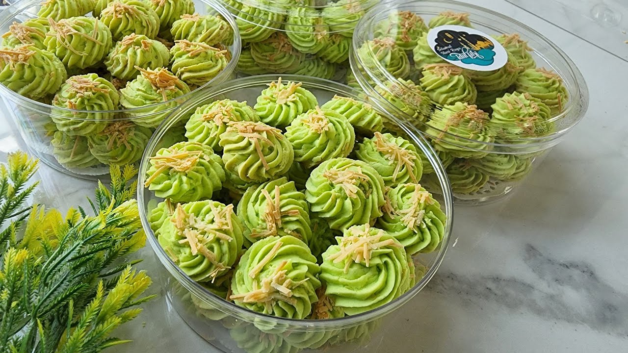 RESEP SAGU KEJU PANDAN SUPER RENYAH ENAK DAN LUMER DIMULUT