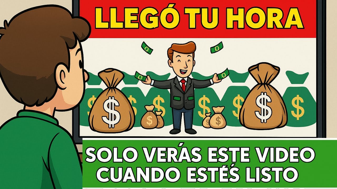Si este vídeo apareció en tu pantalla , es la señal más fuerte del universo (para hacerte rico)