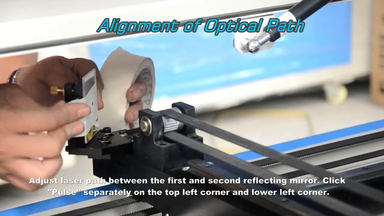YINGHE Laser engraving&cutting machine operation video